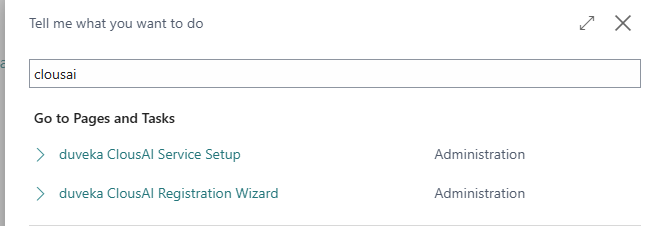 Tell Me — ClousAI Service Setup